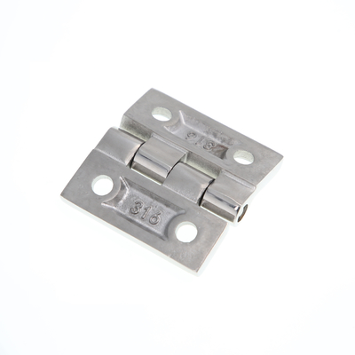 dobradiças de porta de aço inoxidável resistentes da máquina das dobradiças SUS304 SUS316 de 60*60mm