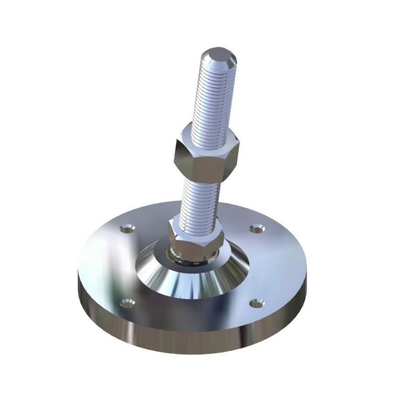 Luta contra a erosão resistente de nivelamento ajustável da almofada do Leveler de pé 10*2cm dos pés da máquina M16